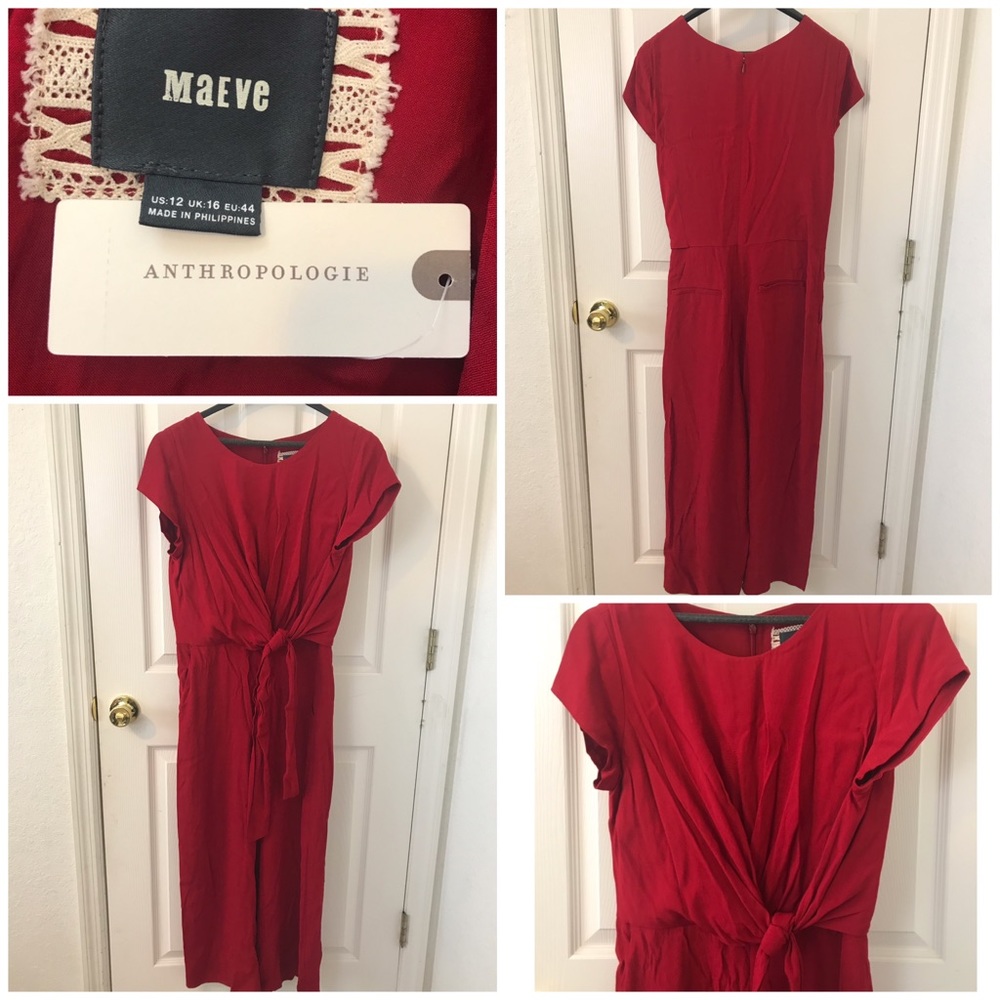 Anthropologie jumpsuit